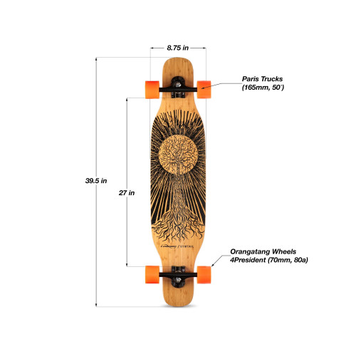 Longboard Loaded Symtail | Carving & Pumping |Jack'nRoll
