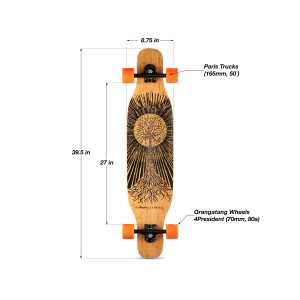 Longboard Loaded Symtail | Carving & Pumping |Jack'nRoll
