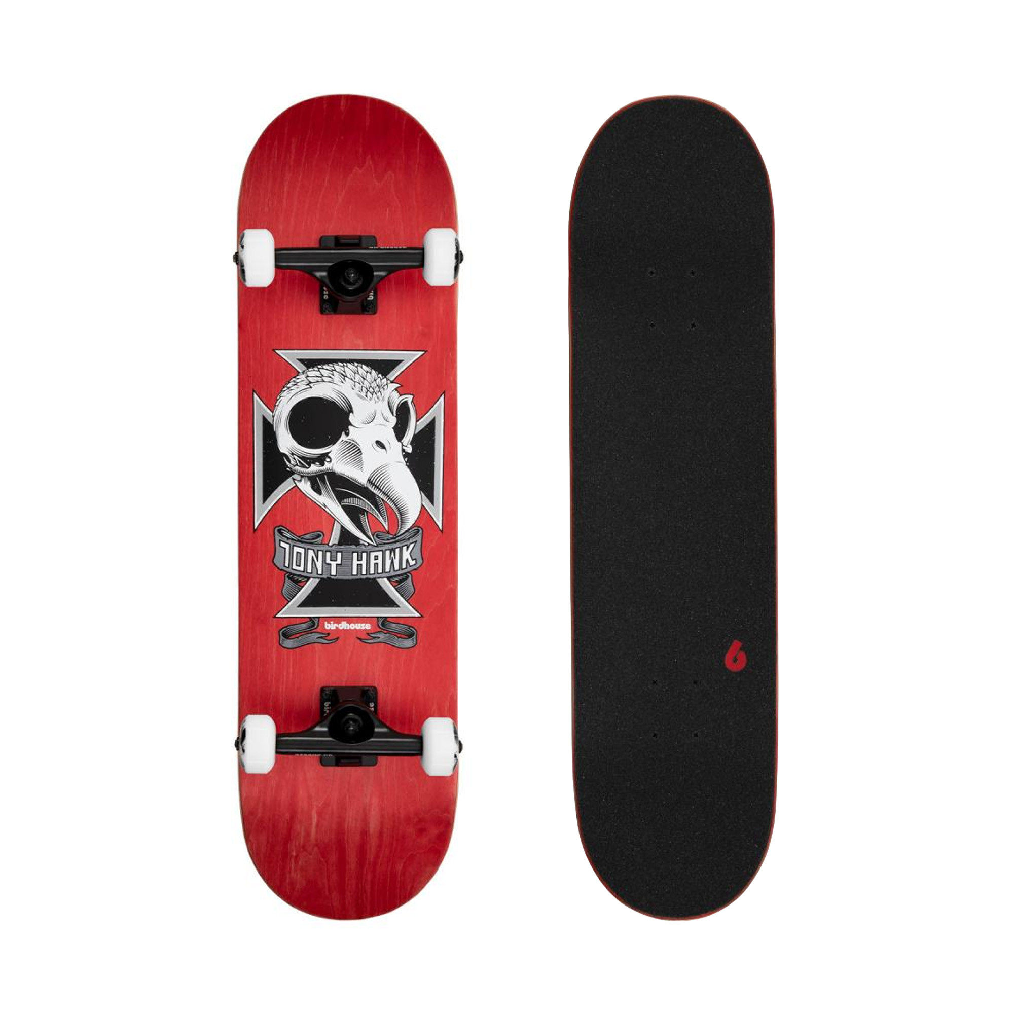 Skateboard 8.25" Complet Birdhouse Stage 3 Hawk Skull 2 | Jack'nRoll
