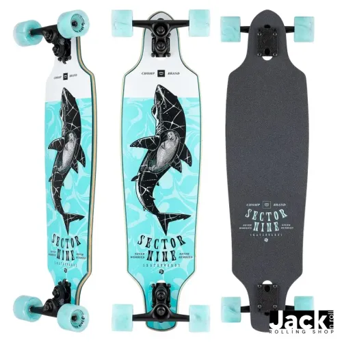 LONGBOARD SECTOR 9 ROUNDHOUSE GREAT WHITE
