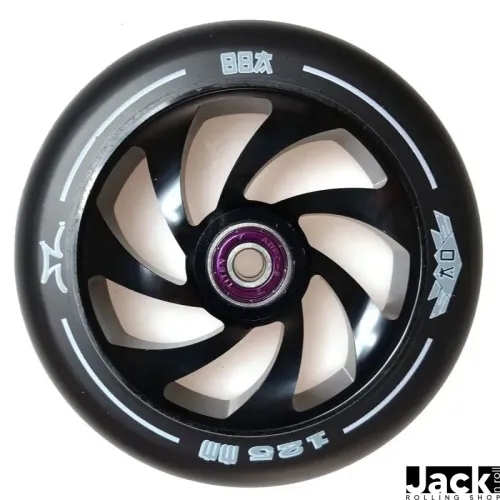 ROUE AO SPIRAL NOIRE 125MM