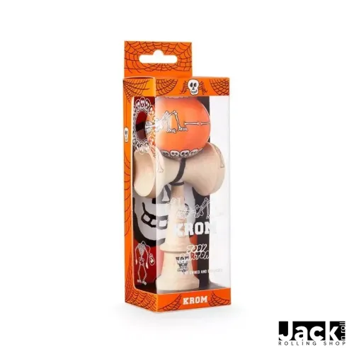 KENDAMA KROM JODY BARTON - SQUELETTE ORANGE