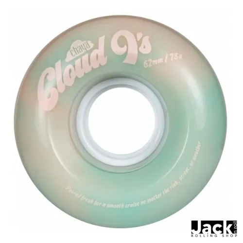 ROUES CHAYA CLOUD 9'S 62MM (x4)