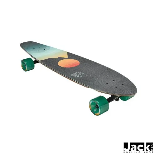 LONGBOARD GLOBE ARCADIA BLACK MAPLE/CHROMESET