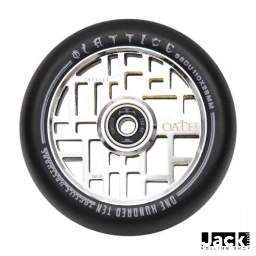 ROUES OATH LATTICE 110MM NEO SILVER