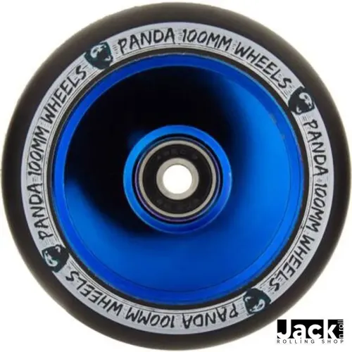 ROUE PANDA 100MM BLUE CHROME
