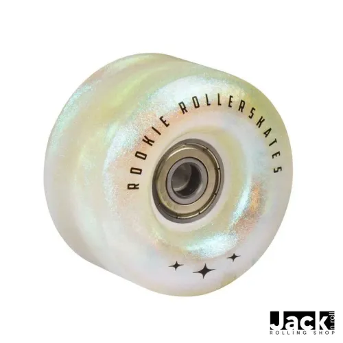ROUES LUMINEUSES ROOKIE 58MM + ROULEMENTS