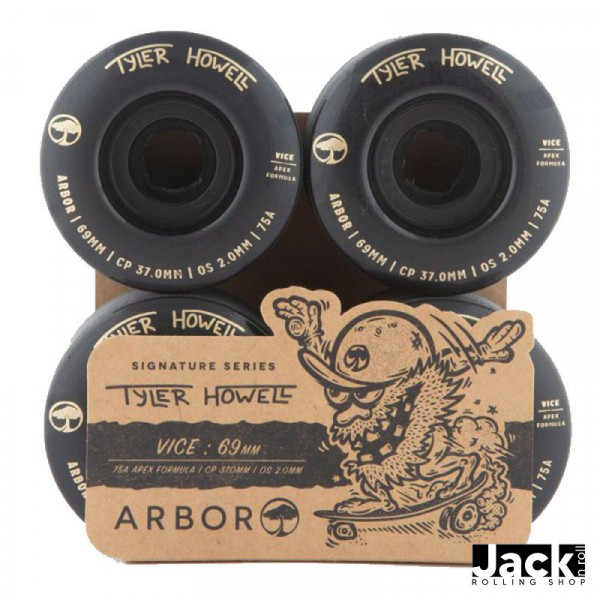 ROUES ARBOR VICE TYLER HOWELL 69MM (X4)   