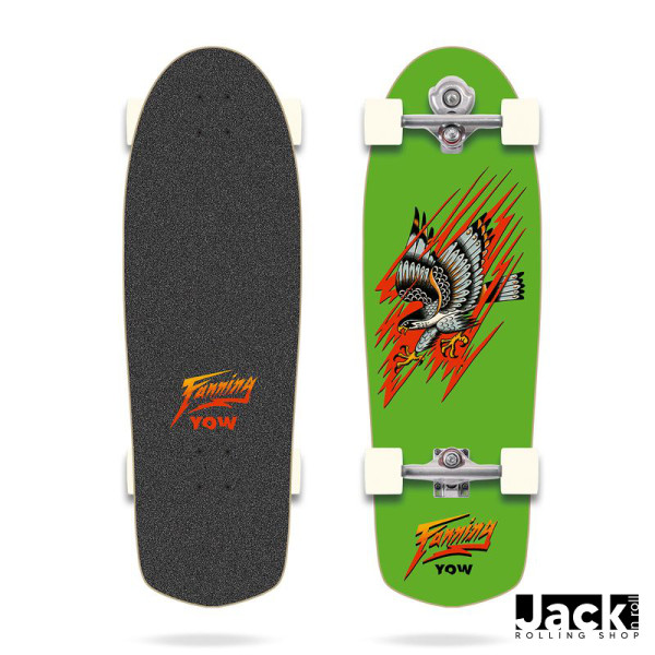 SURFSKATE YOW FANNING FALCON DRIVER 32.5" SIGNATURE SERIES