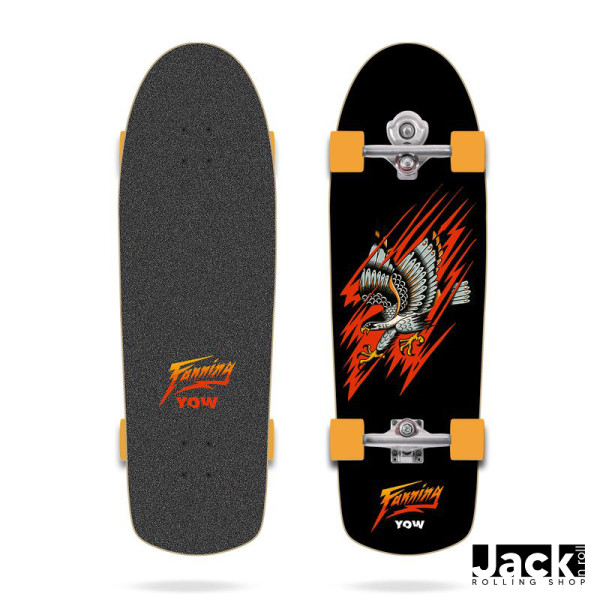 SURFSKATE YOW FANNING FALCON PERFORMER 34" SIGNATURE SERIES